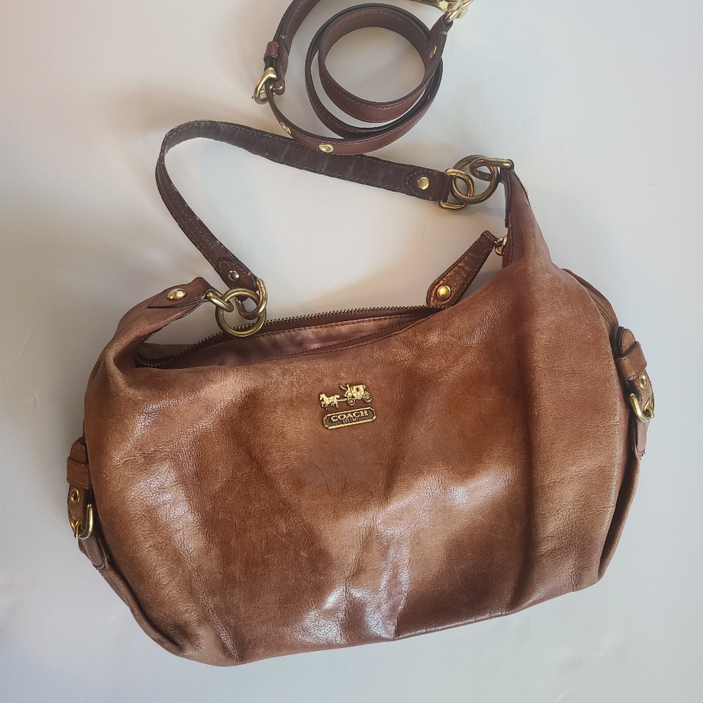Congnac colored "Madison" Coach bag #14304